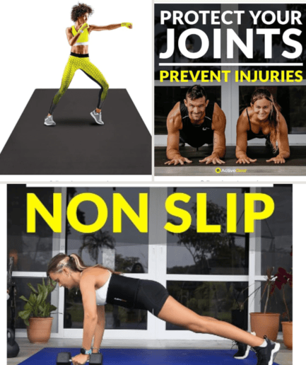 Non-Slip Fitness Mat: