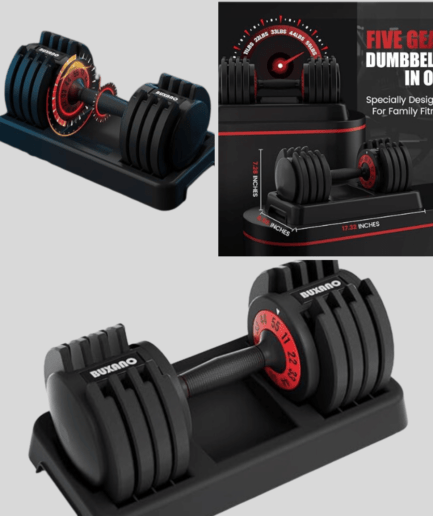 55LB Adjustable Dumbbell