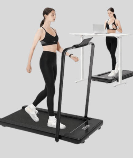 Compact 2-in-1 Folding Treadmill